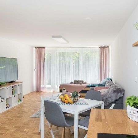 Family Apartment With Garden Lublaň Exteriér fotografie