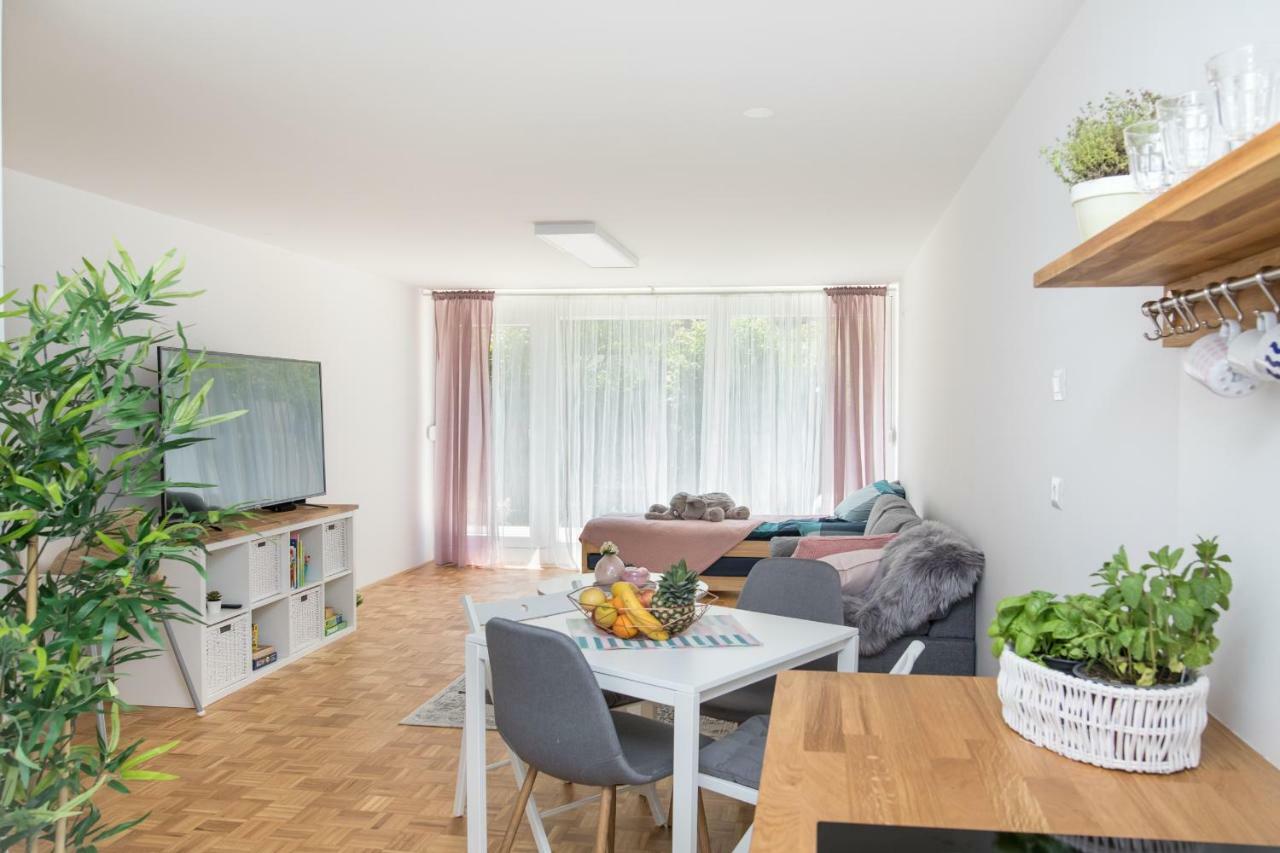 Family Apartment With Garden Lublaň Exteriér fotografie